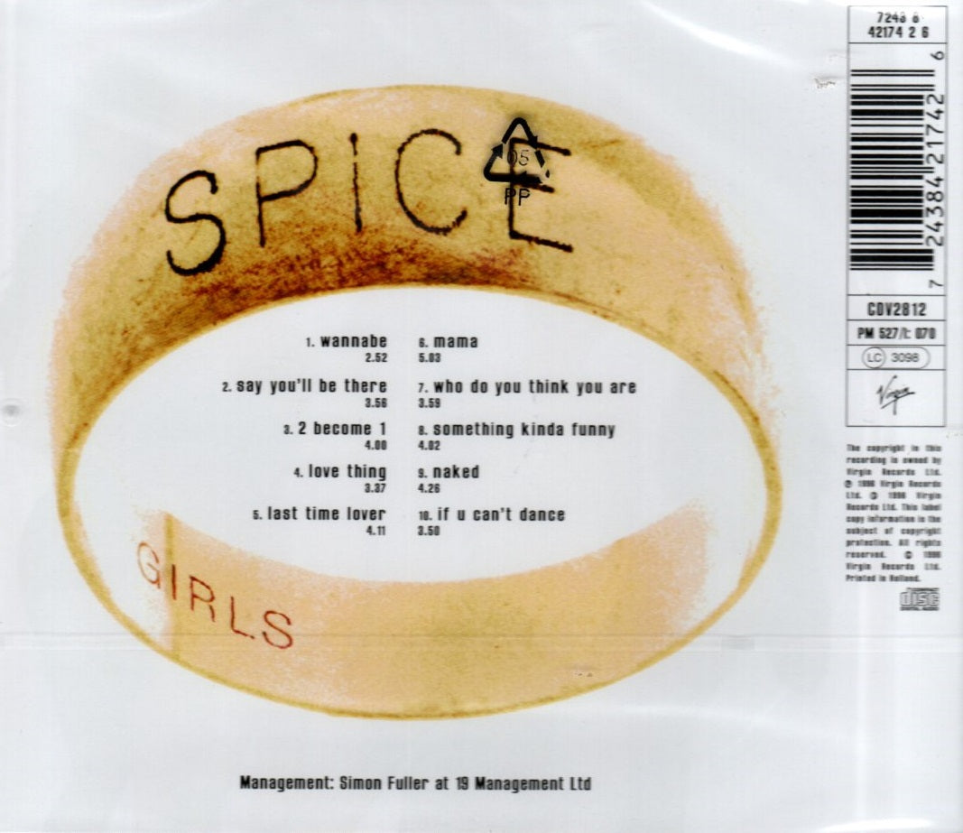 CD Spice Girls – Spice