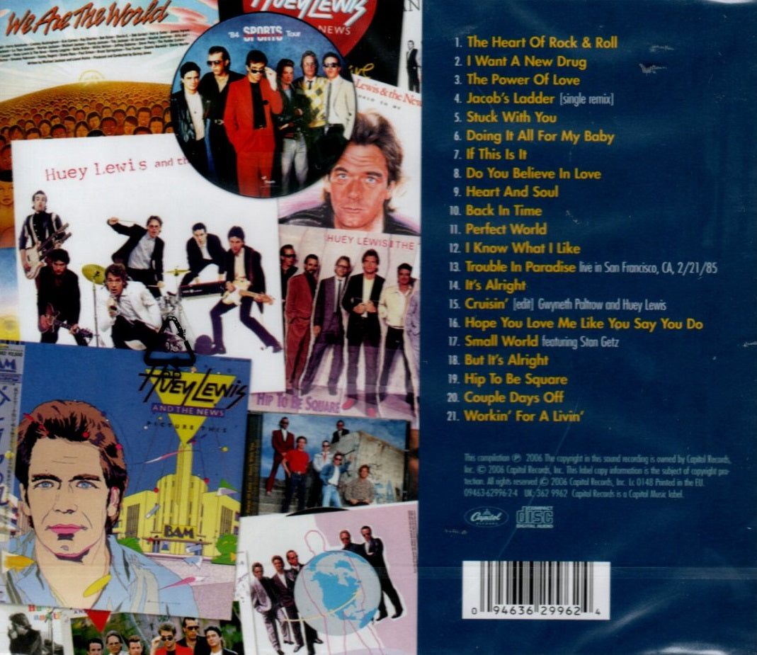 CD Huey Lewis & The News – Greatest Hits