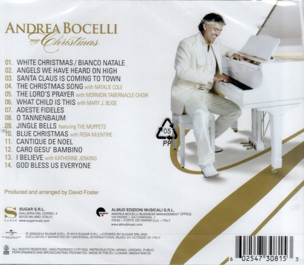 CD Andrea Bocelli – My Christmas