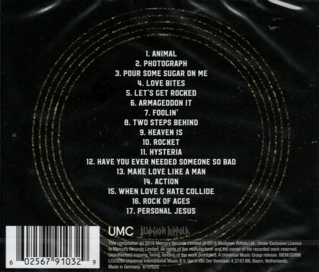 CD Def Leppard – The Story So Far: The Best Of