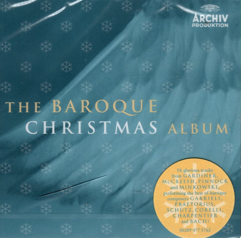 CD John Eliot Gardiner, Paul McCreesh, Marc Minkowski, Trevor Pinnock – The Baroque Christmas Album