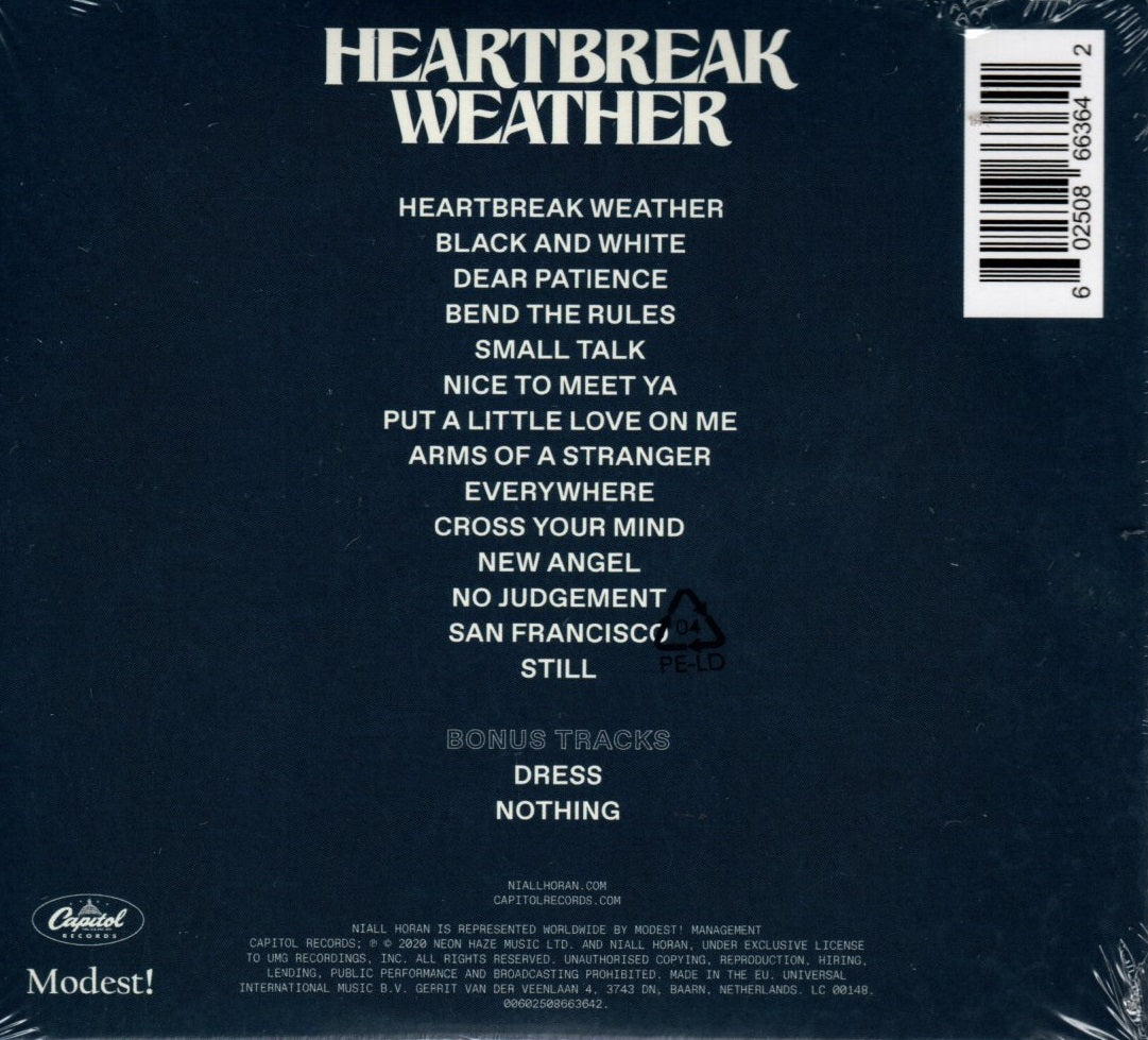 CD Niall Horan – Heartbreak Weather