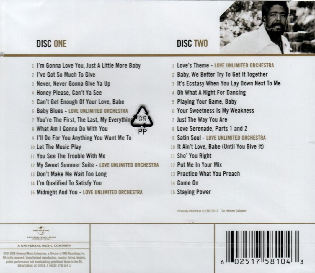 CDX2 Barry White – Gold