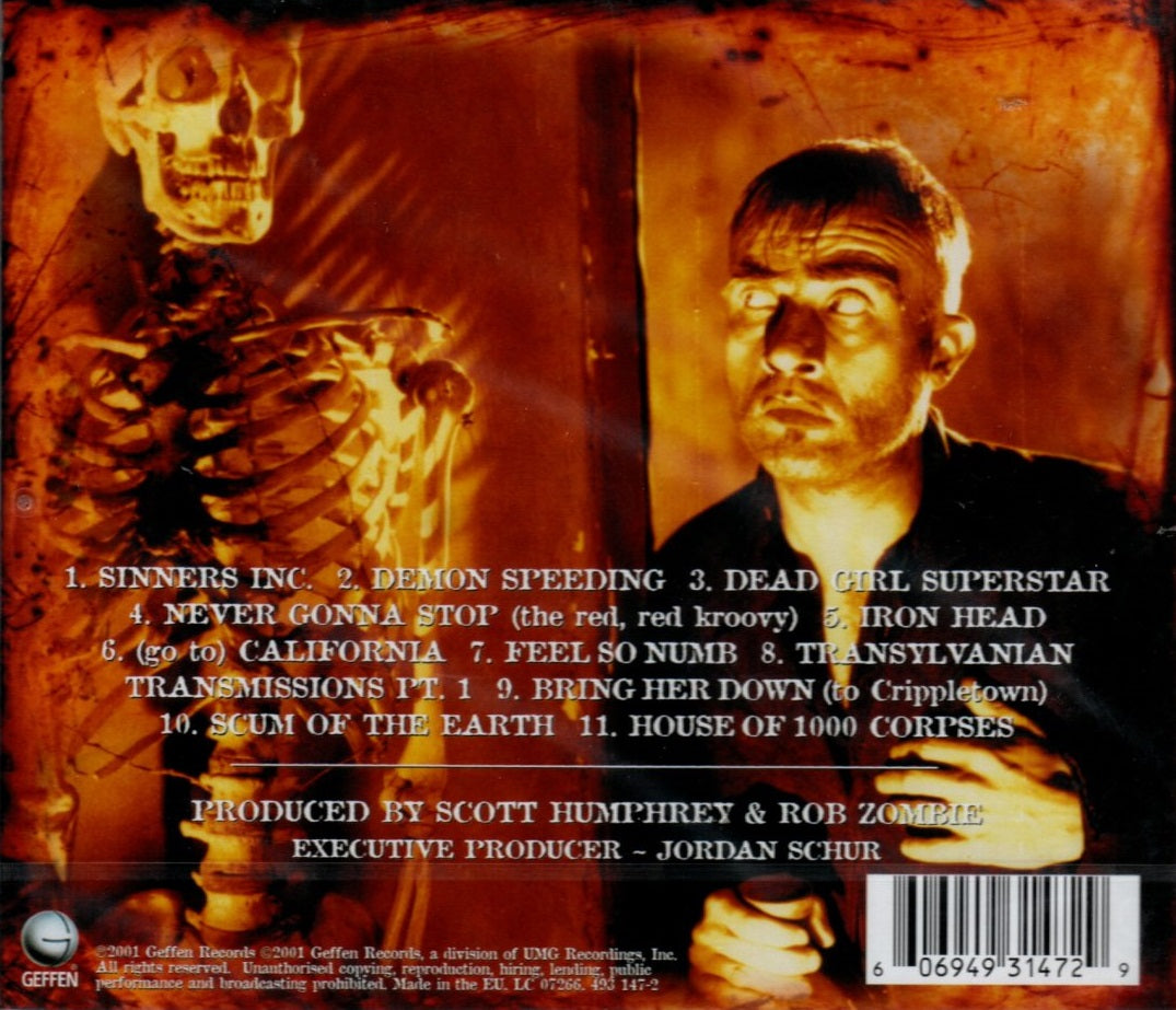 CD Rob Zombie – The Sinister Urge