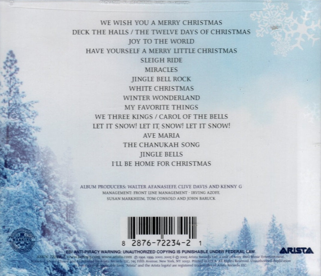 CD Kenny G (2) – The Greatest Holiday Classics