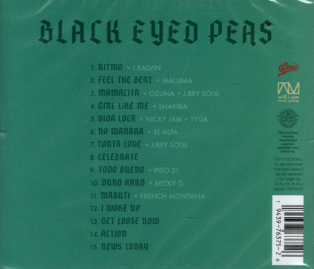 CD Black Eyed Peas – Translation