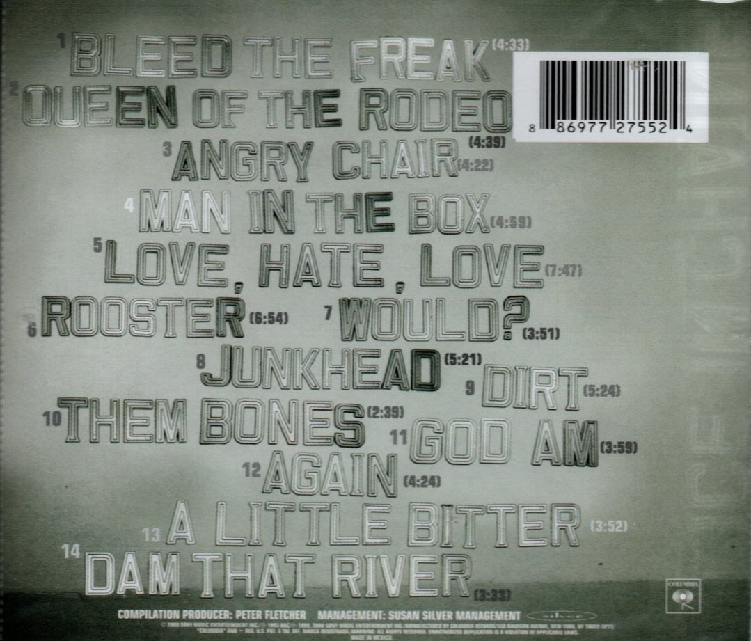 CD Alice In Chains – Live