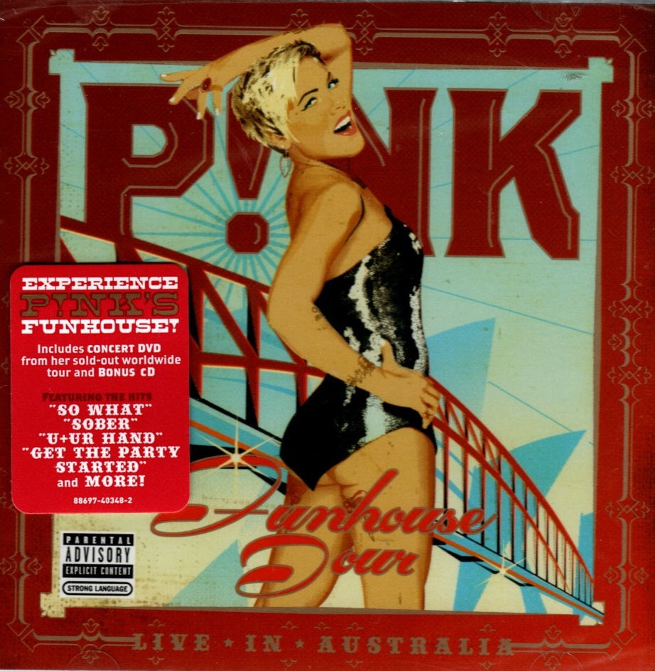CD + DVD P!NK – Funhouse Tour - Live In Australia