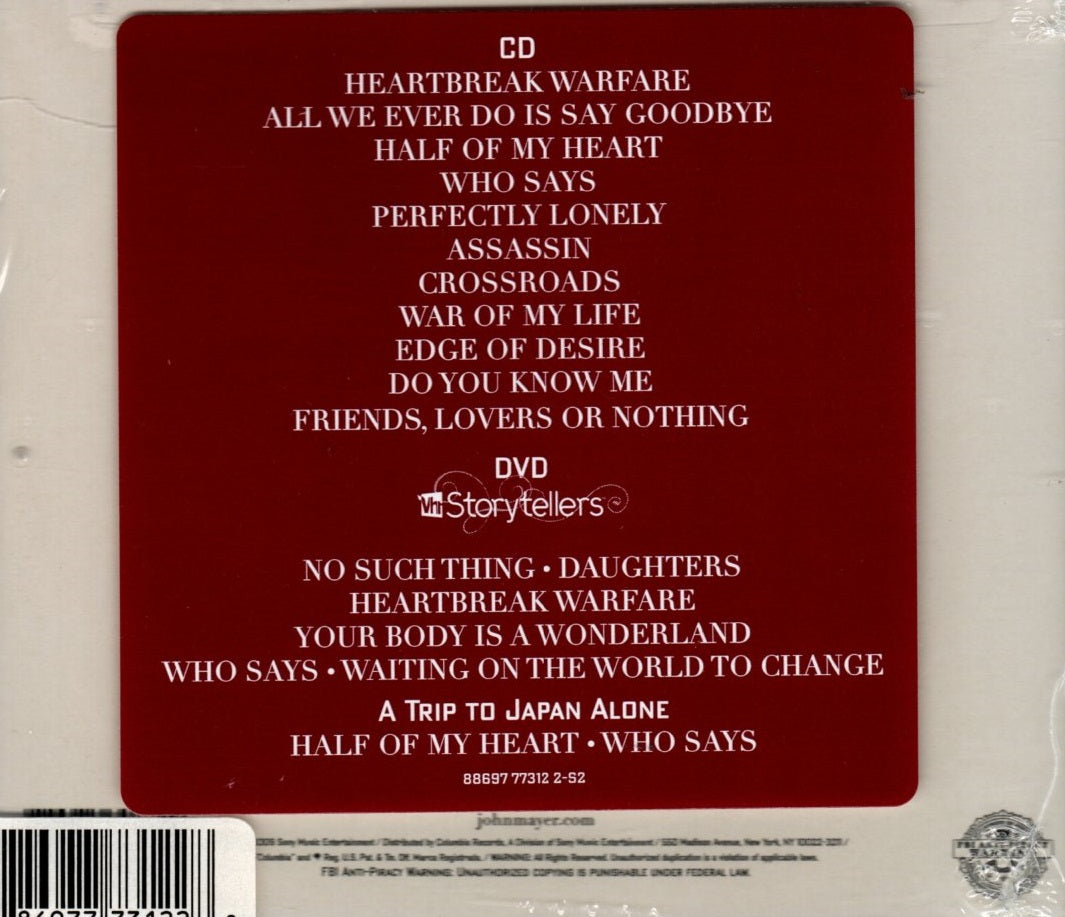 CD + DVD John Mayer – Battle Studies Expanded Edition