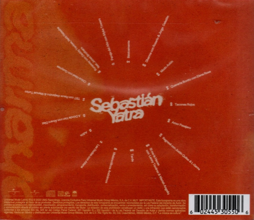 CD Sebastián Yatra - Dharma