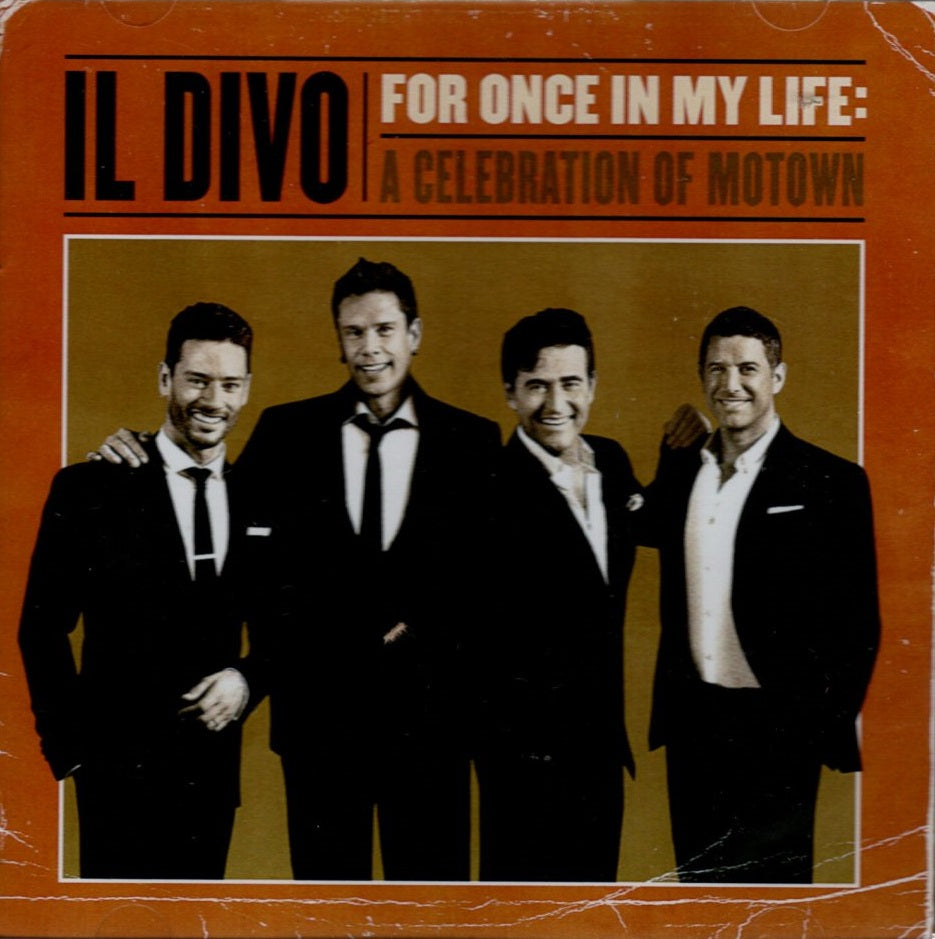 CD IL Divo – For Once In My Life: A Celebration Of Motown