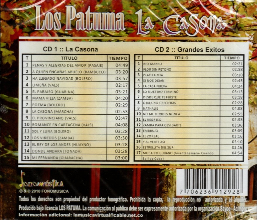 CDX2 Los Patuma - La Casona