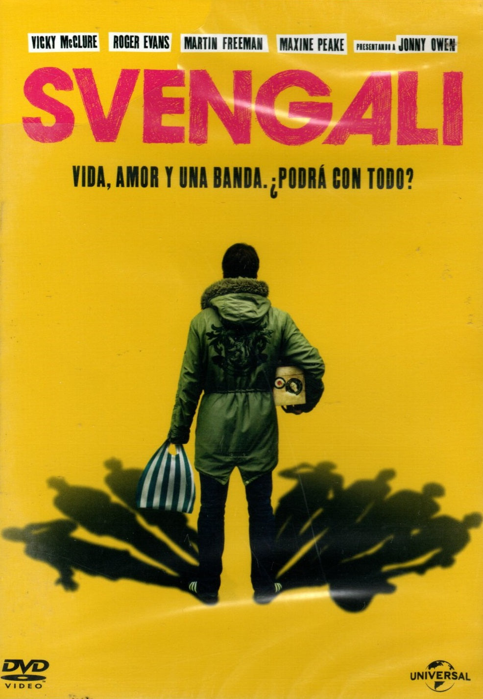 DVD SVENGALI - VIDA, AMOR Y UNA BANDA. ¿PODRA CON TODO?