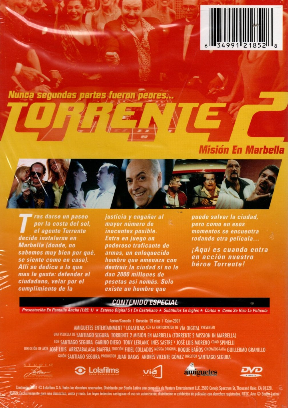 DVD TORRENTE 2 MISION EN MARBELLA