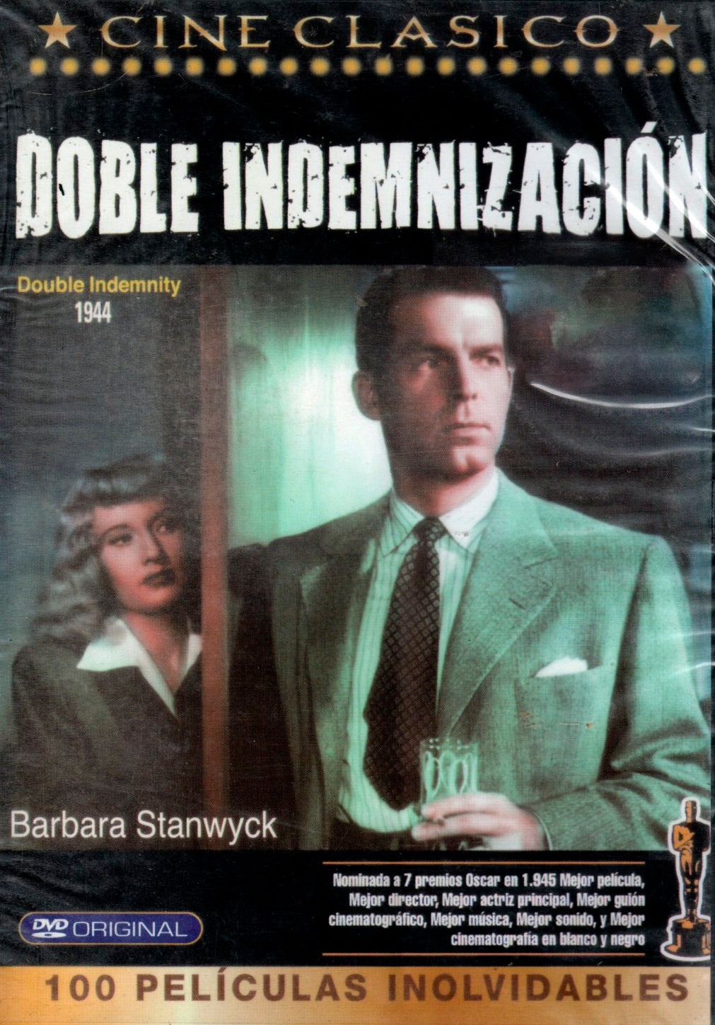 DVD 100 CLASICOS DOBLE INDEMNIZACION