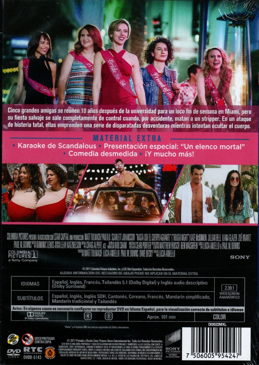 DVD HASTA QUE EL CUERPO AGUANTE