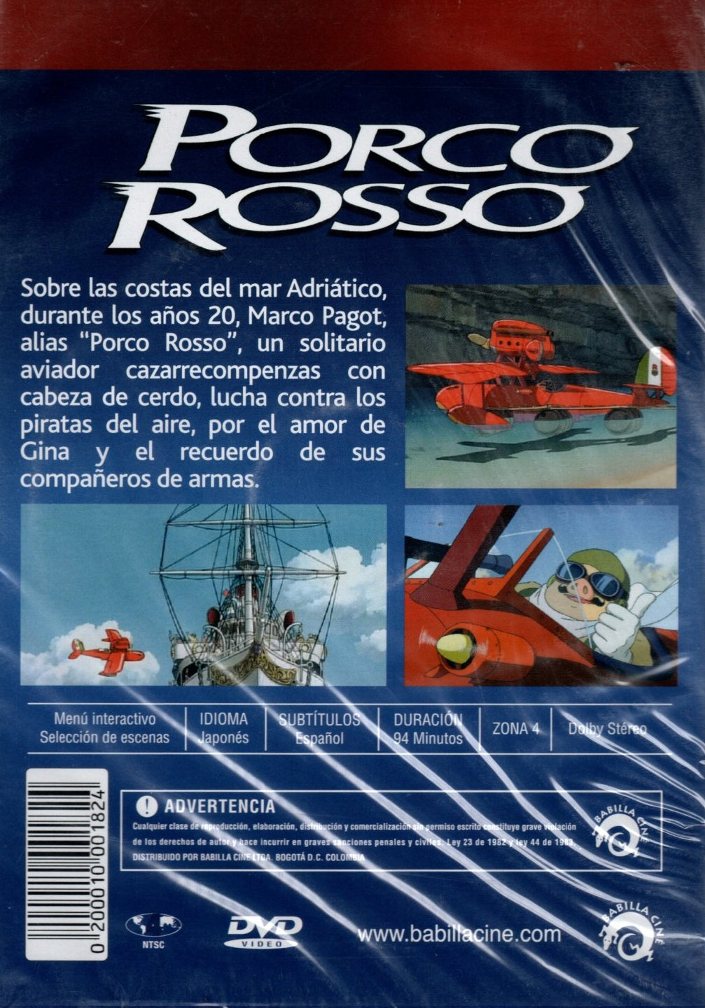 DVD PORCO ROSSO