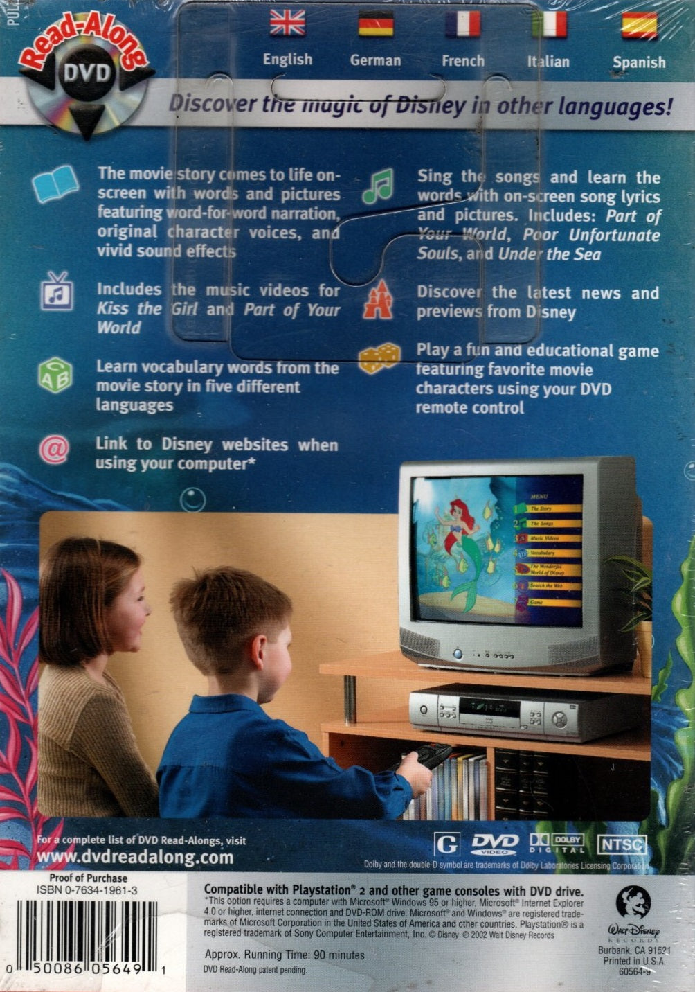 DVD THE LITTLE MERMAID