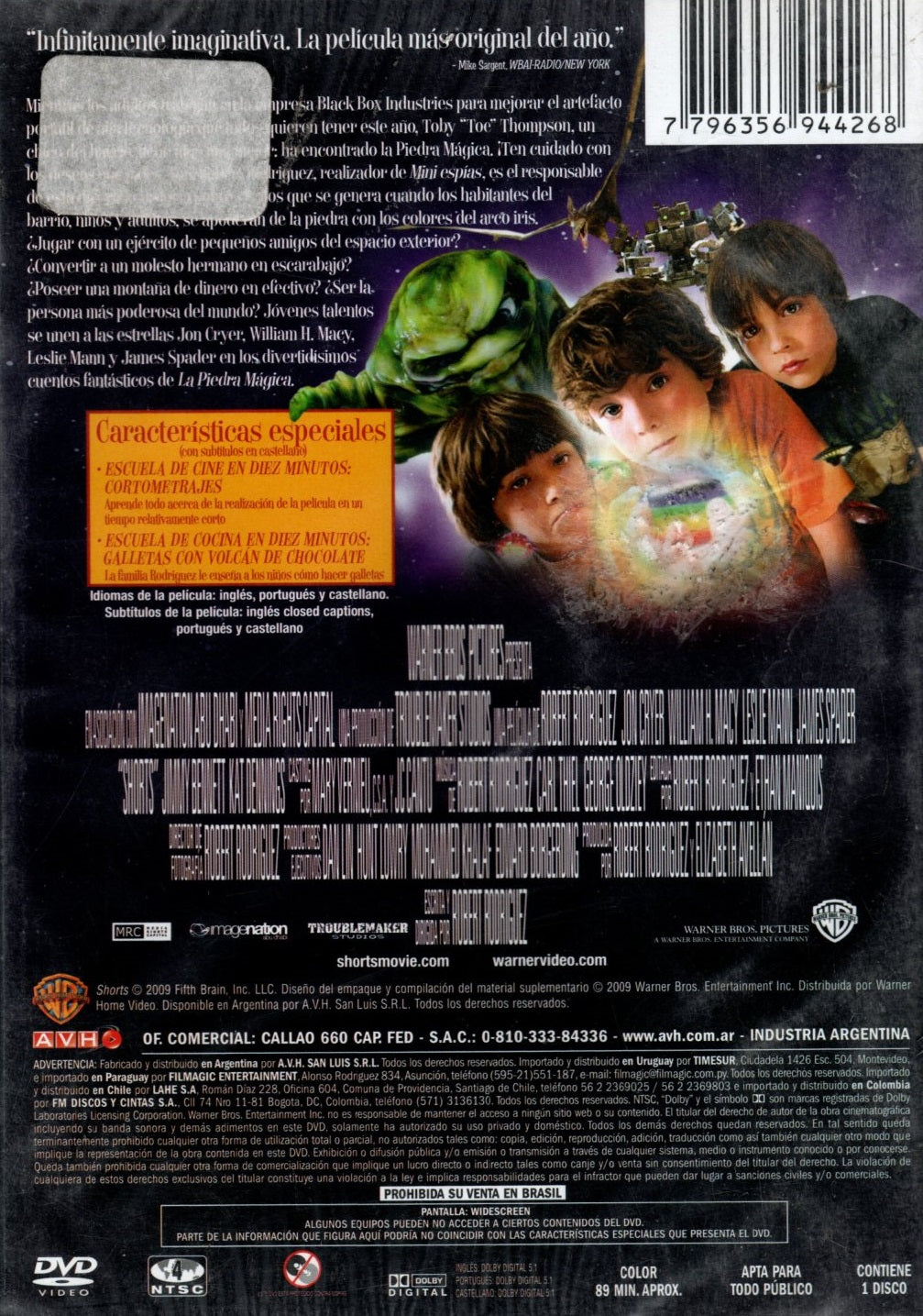 DVD LA PIEDRA MAGICA