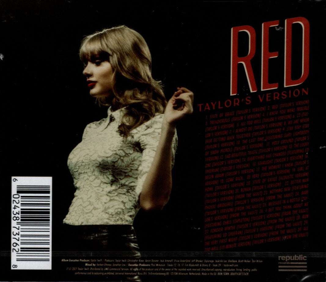 CDX2 Taylor Swift – Red (Taylor's Version)