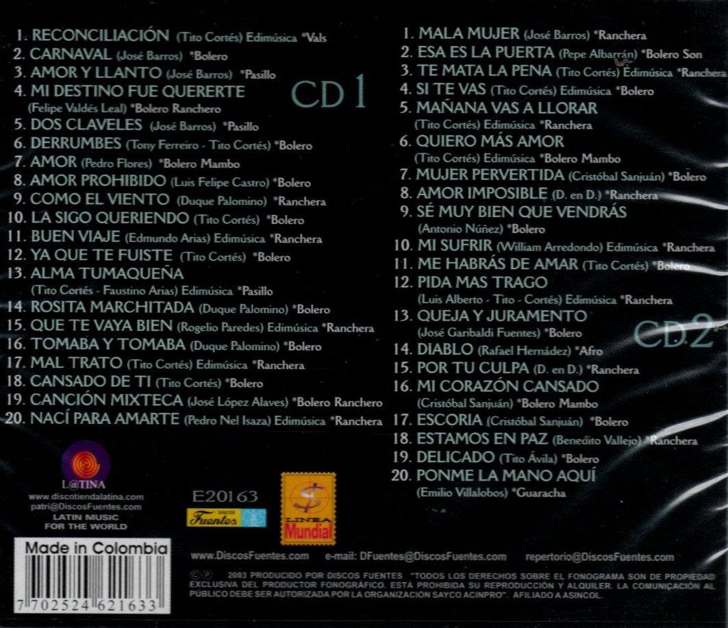 CD Tito Cortés · Mi destino fue quererte