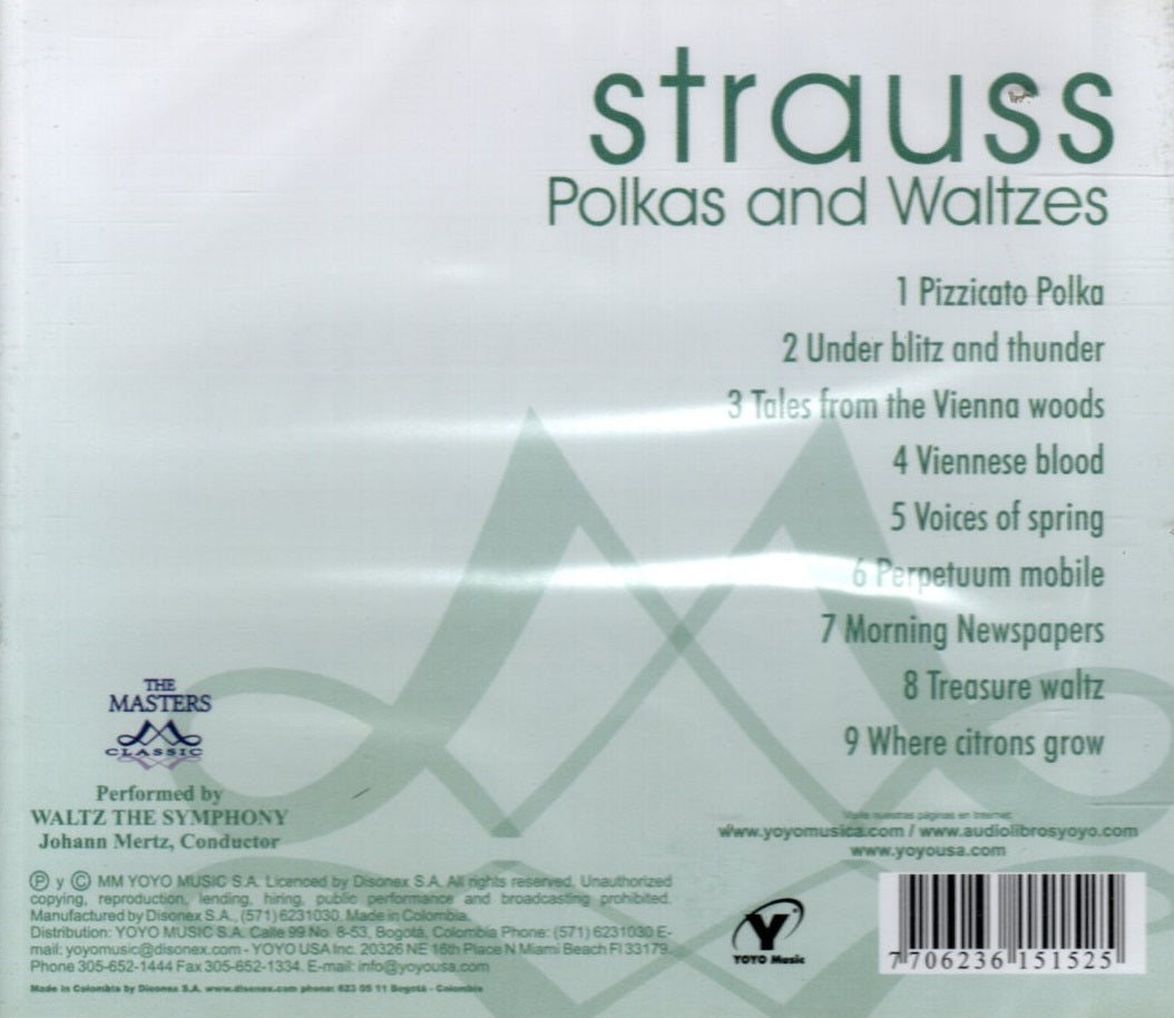 CD Strauss - Polkas And Waltzes
