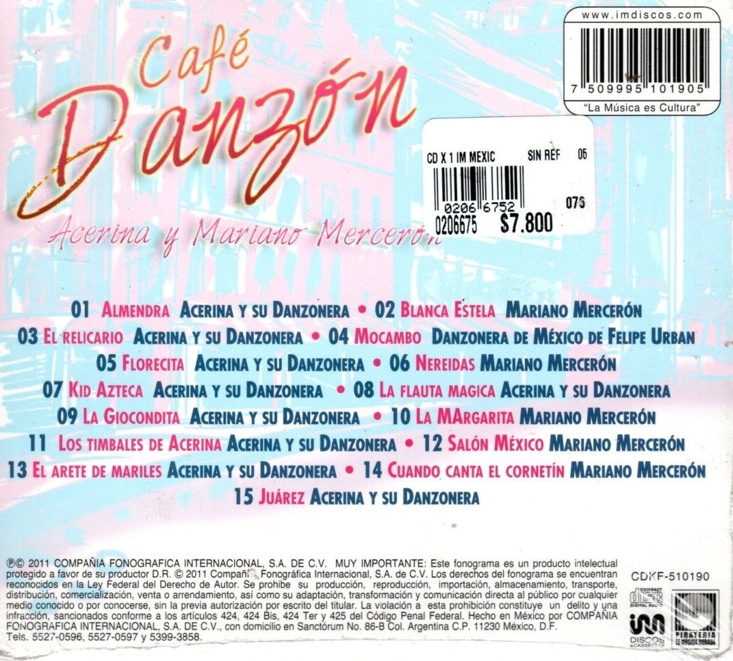 CD Acerina Y Mariano Merceron - Café Danzon