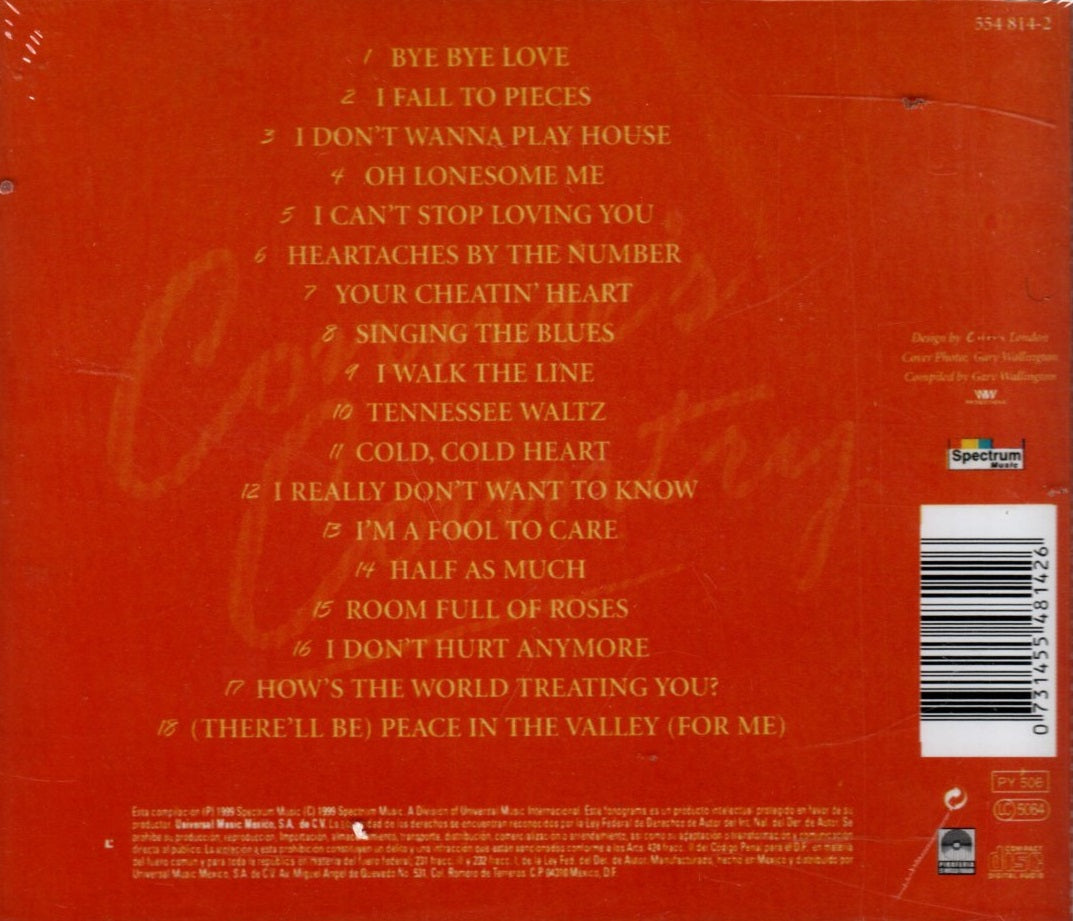 CD Connie Francis - Connie's Country