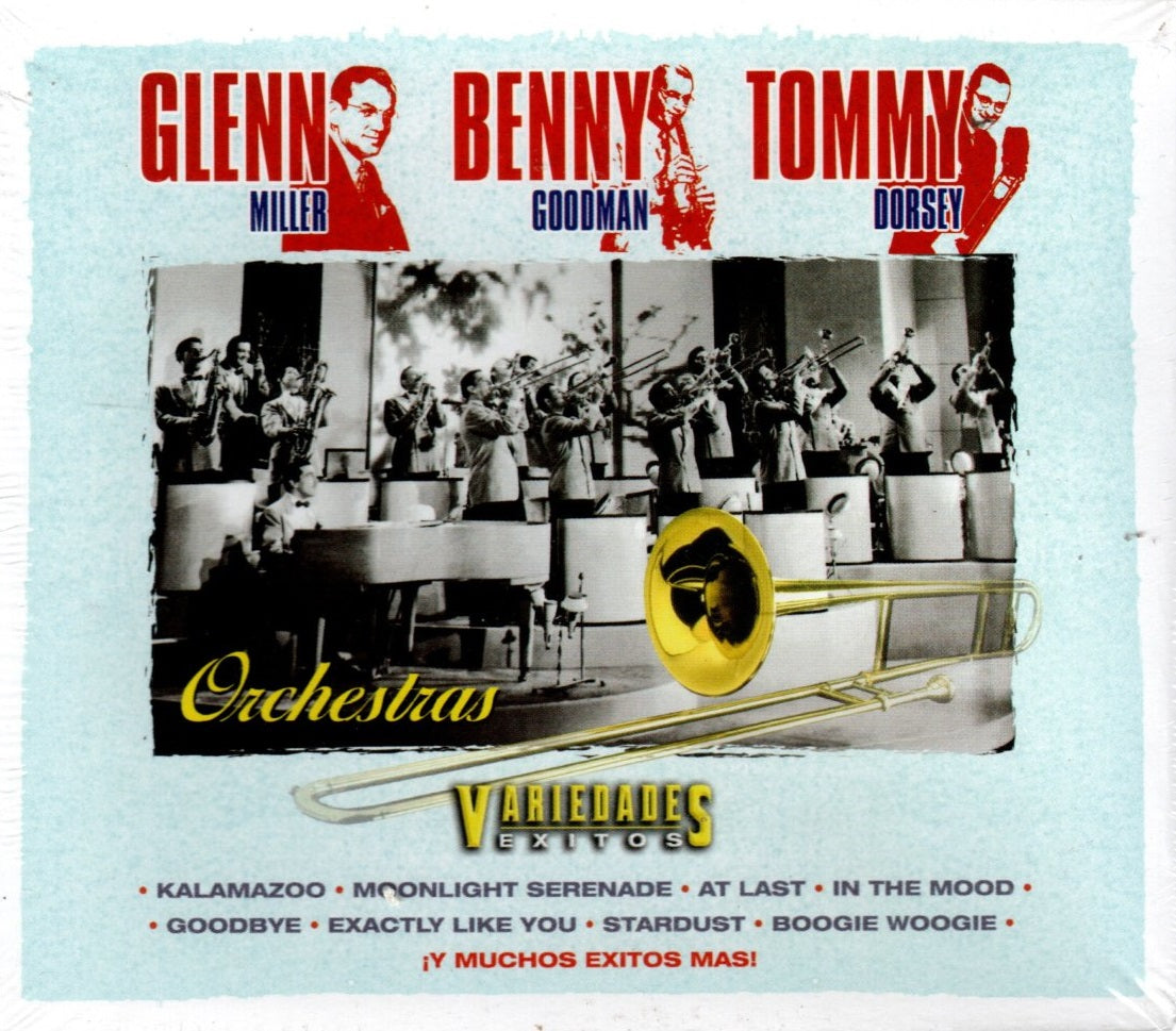 CD X3 ORCHESTRAS GLENN MILLER BENNY GOODMAN TOMMY DORSEY