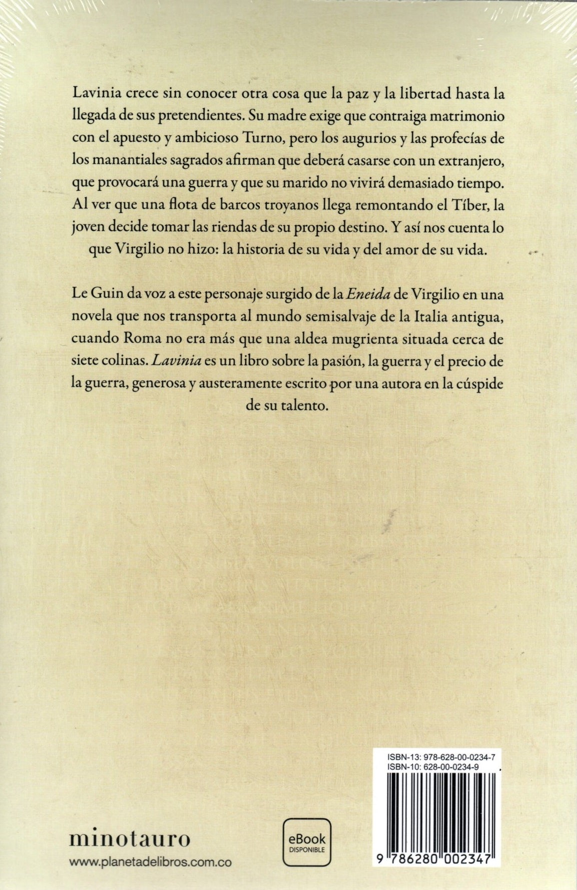 Libro Ursula K. Le Guin - Lavinia