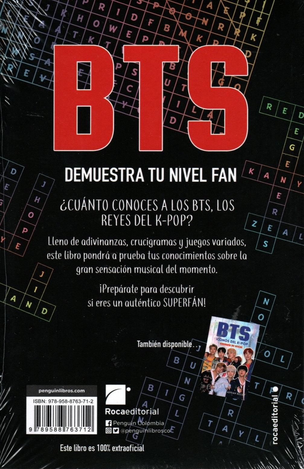 Libro BTS - Demuestra Tu Nivel Fan