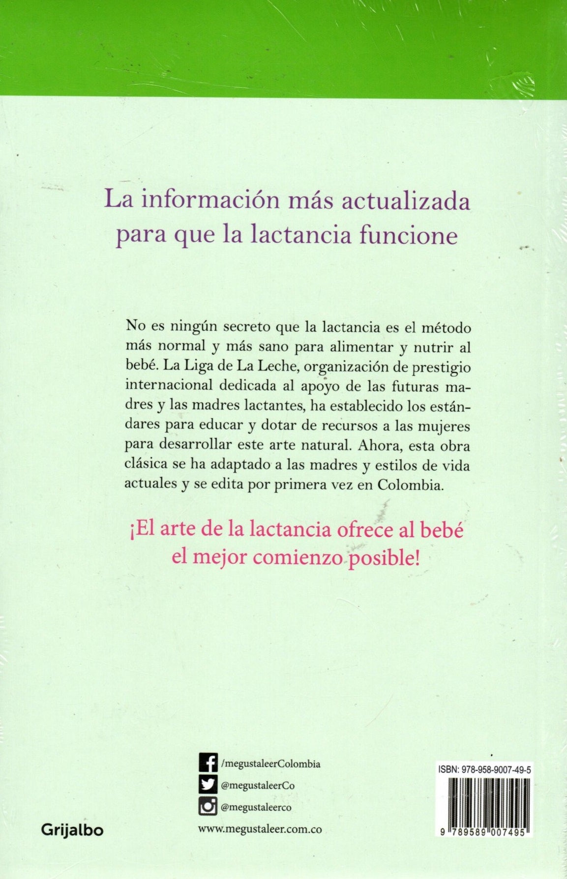 Libro El Arte Femenino De Amamantar