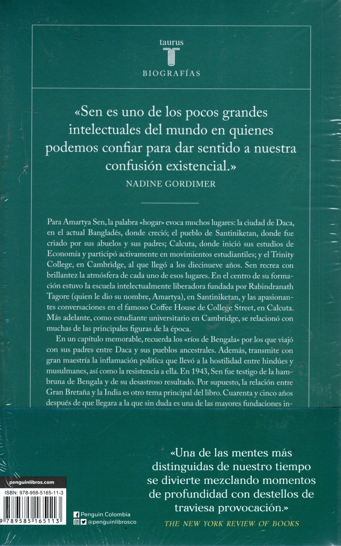 Libro Amartya Sen - Un Hogar En El Mundo