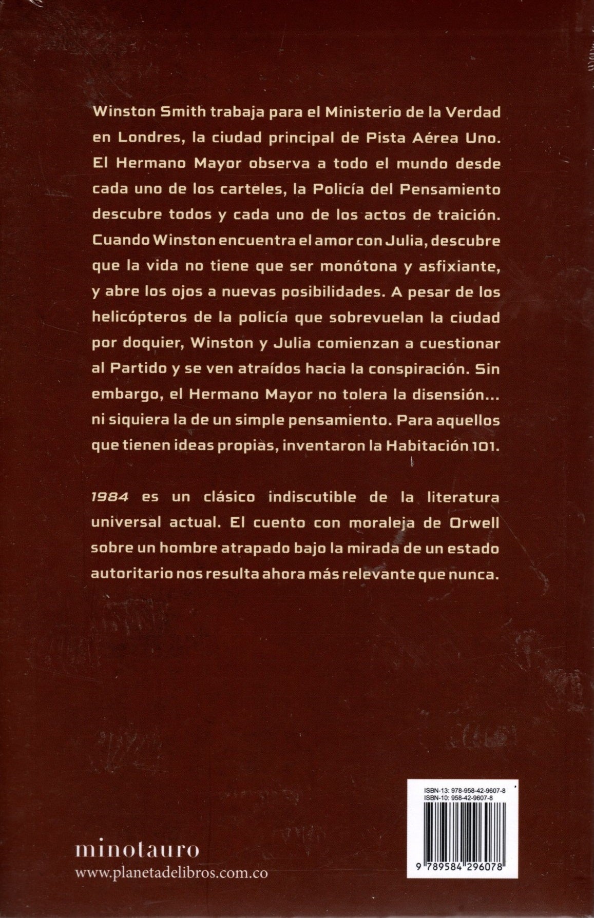 Libro George Orwell - 1984