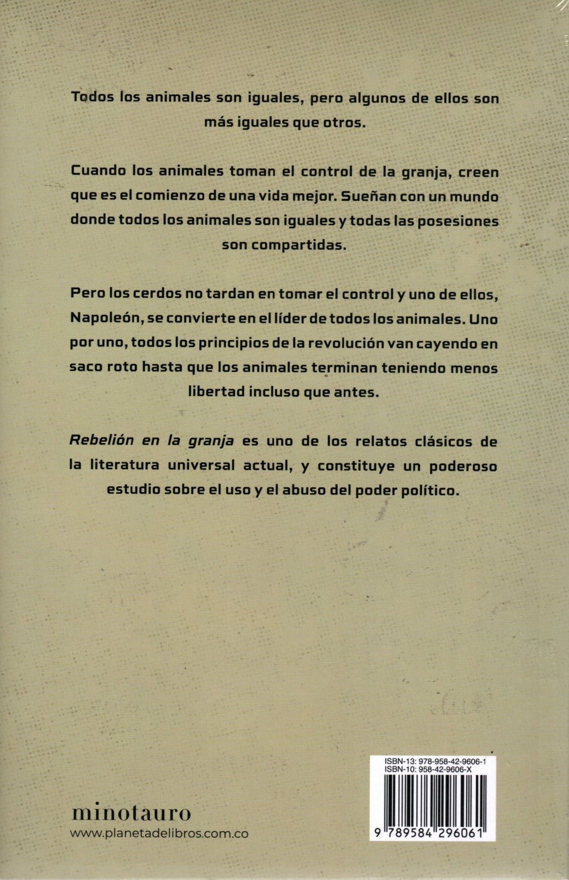 Libro George Orwell - Rebelión En La Granja