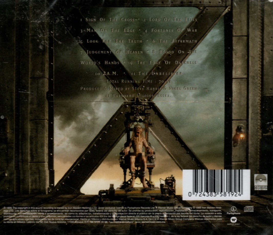 CD Iron Maiden - The X Factor