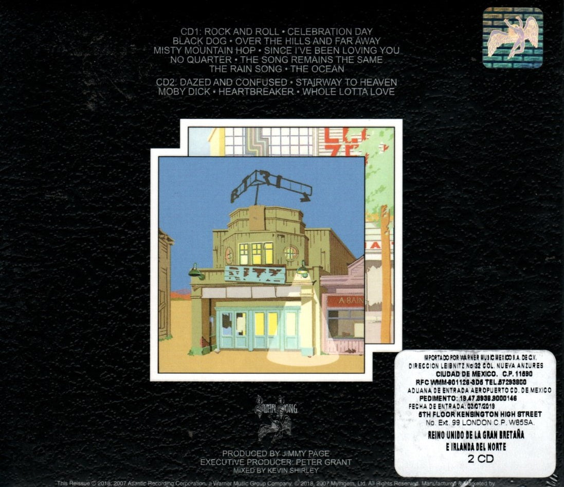 CD X2 Led Zeppelin - The Soundtrack From The Film The Song Remains The Same