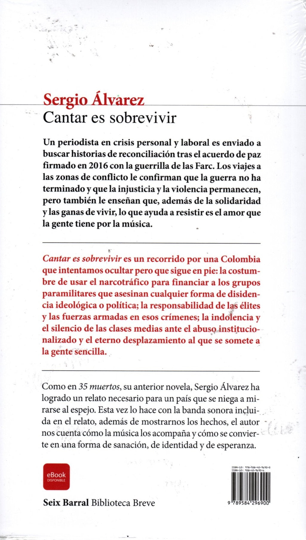Libro Sergio Álvarez - Cantar Es Sobrevivir