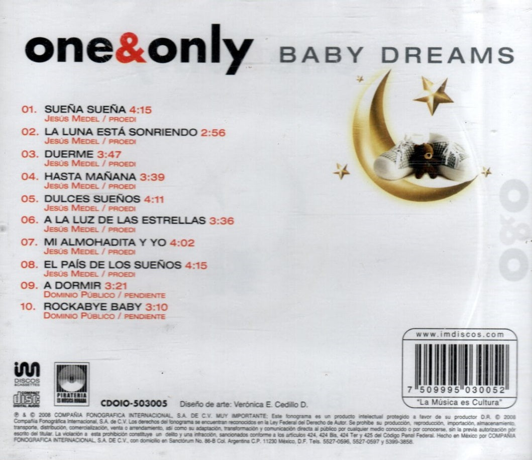 CD One & Only - Baby Dreams