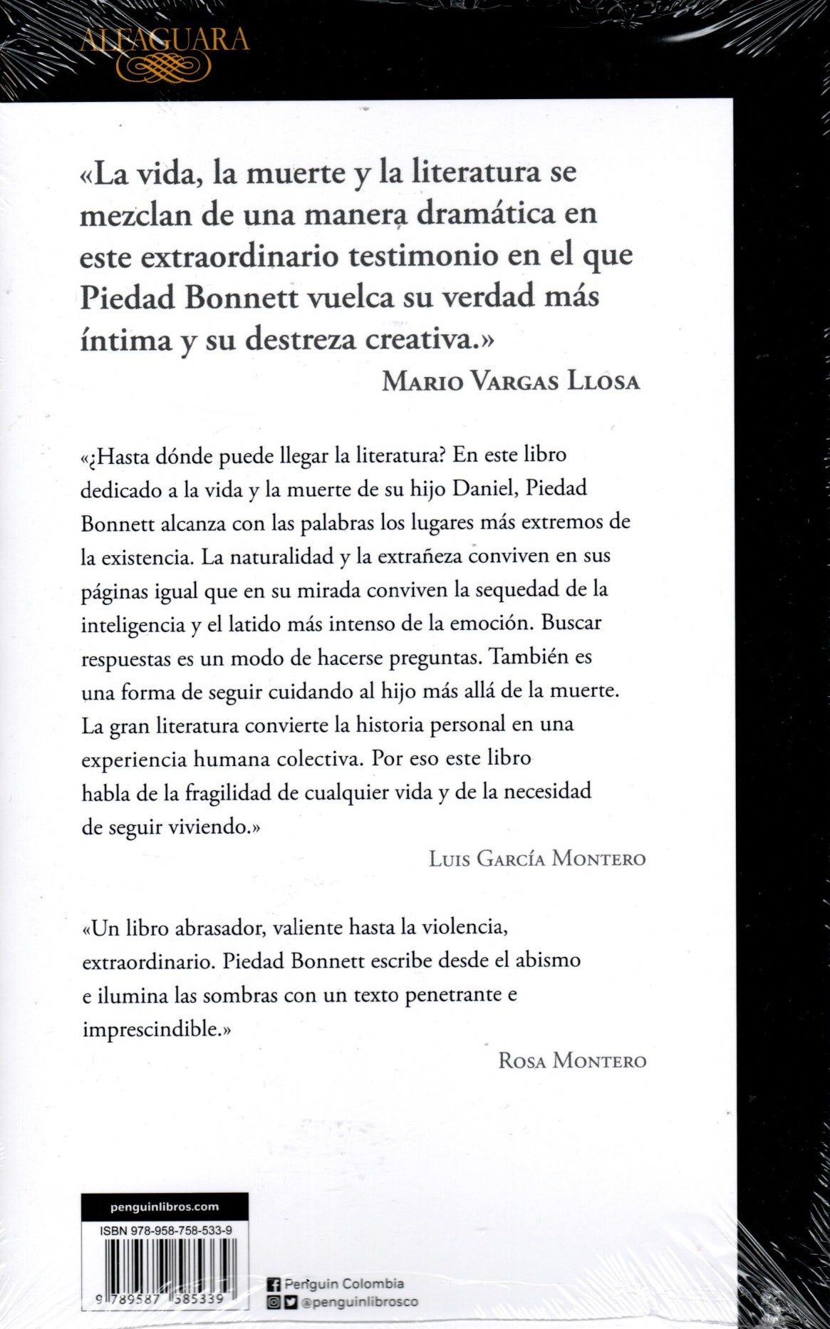 Libro Piedad Bonnett - Lo Que No Tiene Nombre