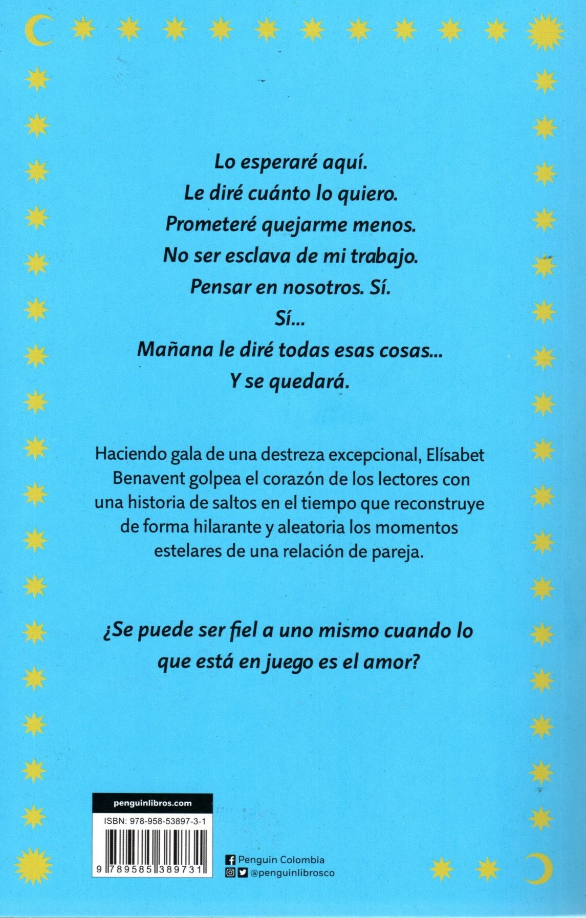 Libro Elísabet Benavent - Todas Esas Cosas Que Te Diré Mañana