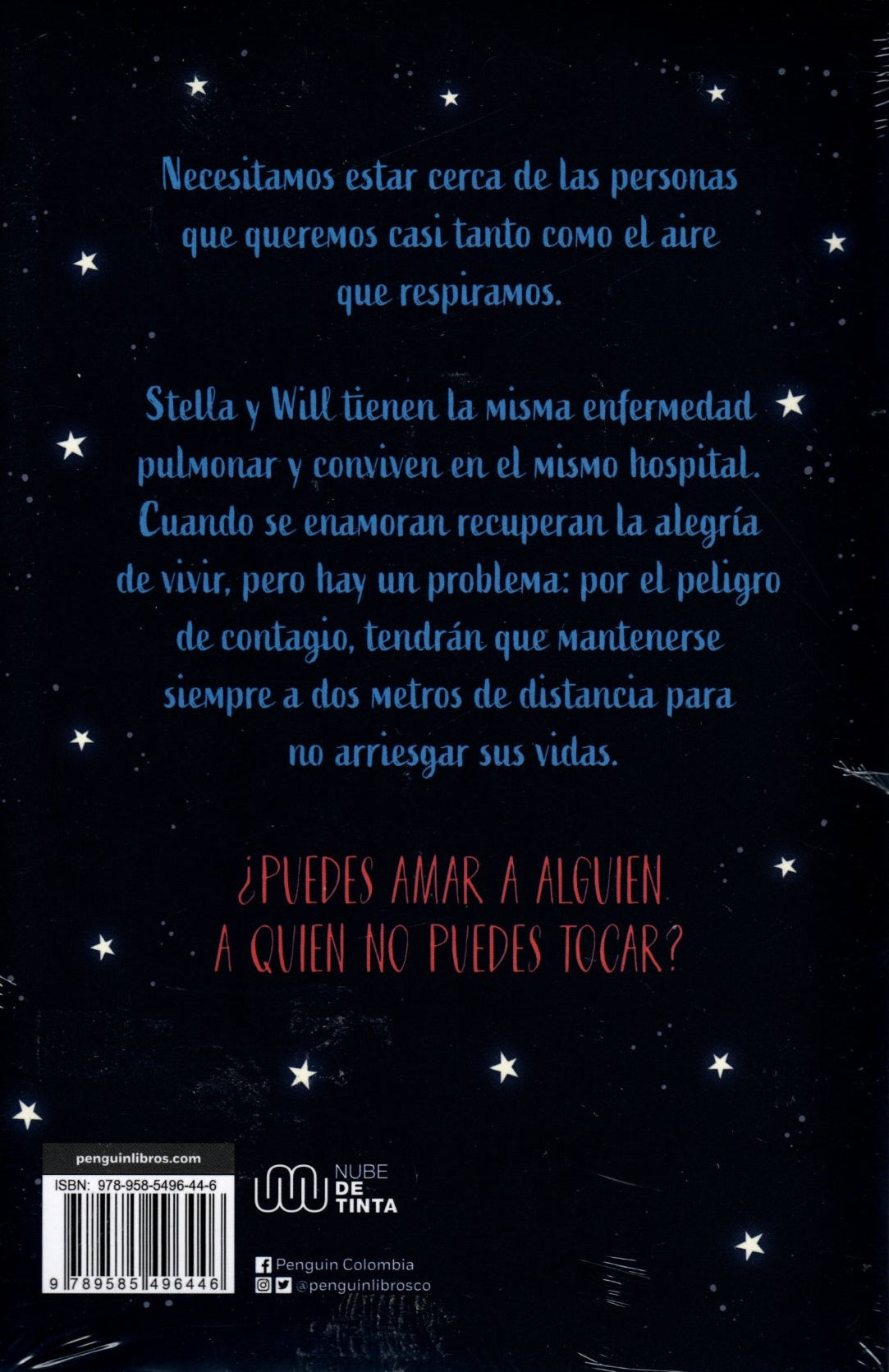 Libro Rachael Lippincott - A Dos Metros De Ti