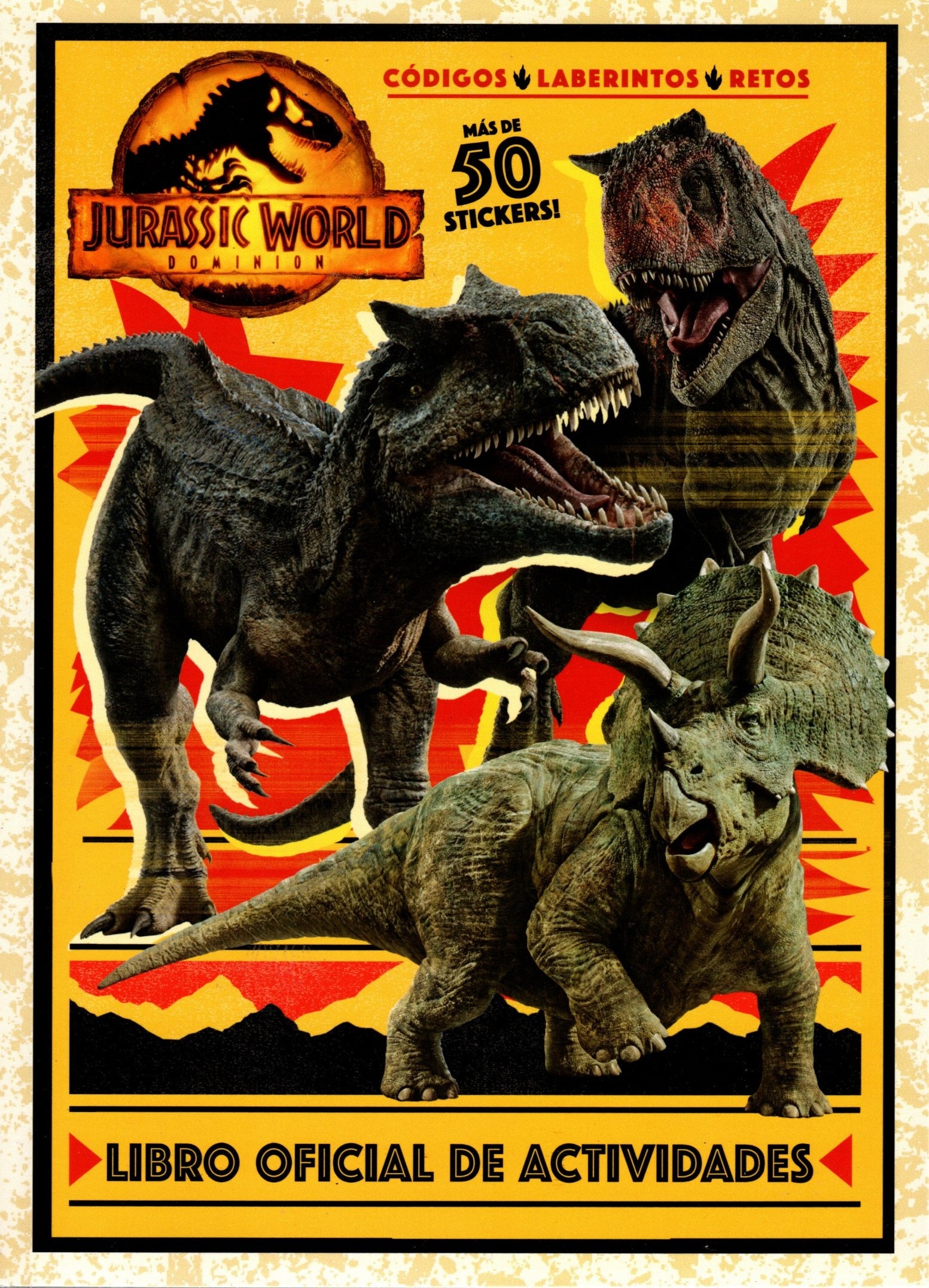 Libro Jurassic World - Códigos, Laberintos, Retos