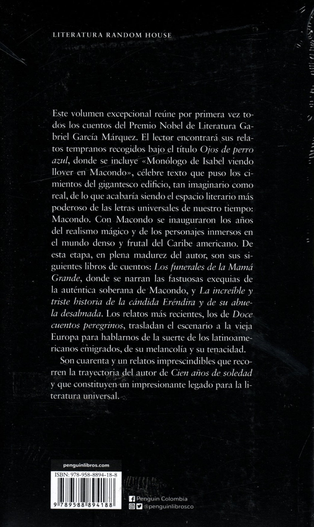 Libro Gabriel García Márquez - Todos Los Cuentos