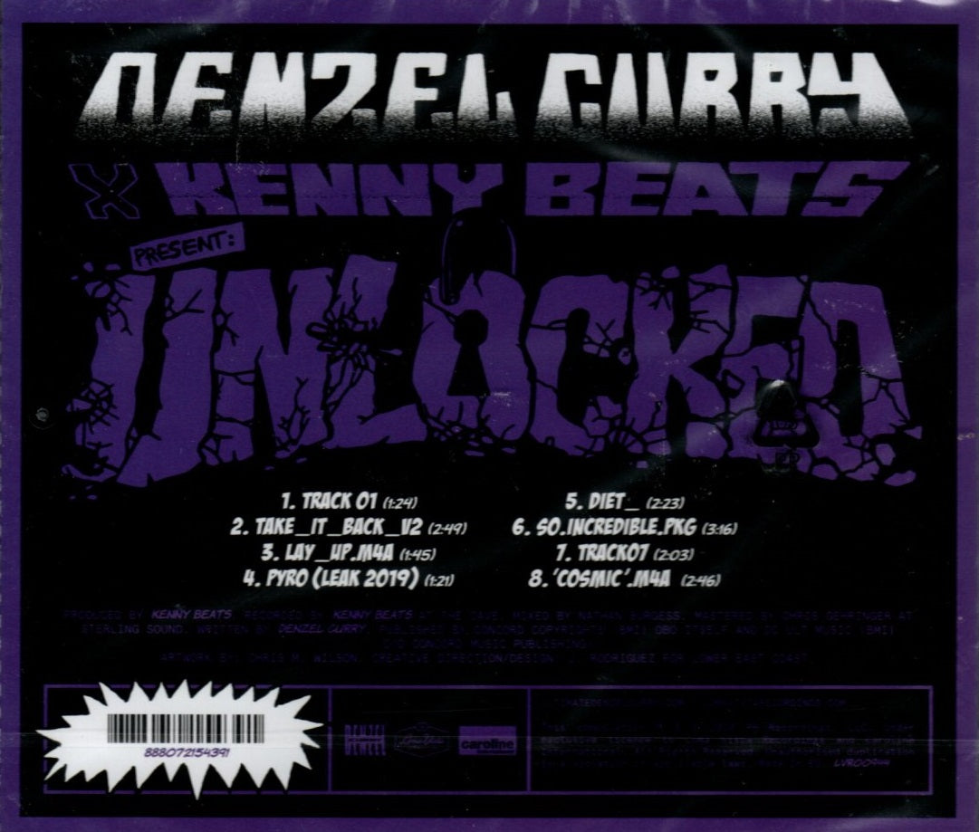CD Denzel Curry X Kenny Beats - Unlocked