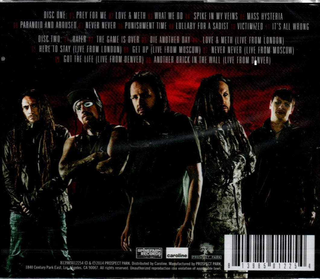 CD X2 Korn – The Paradigm Shift - World Tour Edition