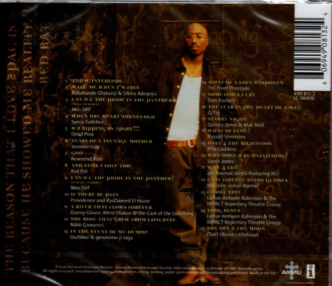 CD Tupac – The Rose That Grew From Concrete Volume 1