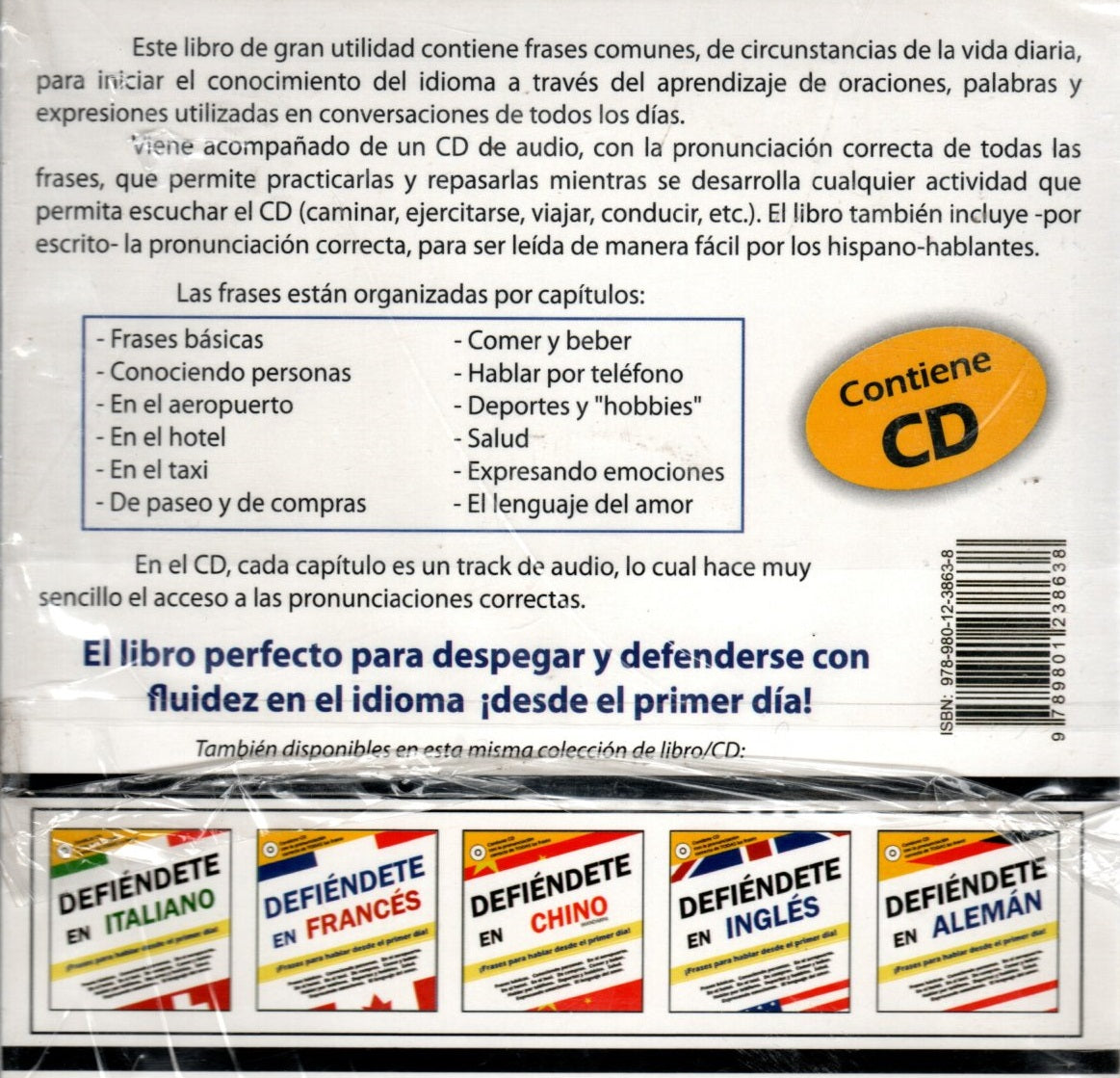 Libro + CD Defiéndete En Chino