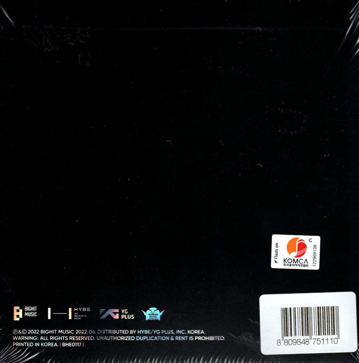 CD X3 BTS (4) – Proof