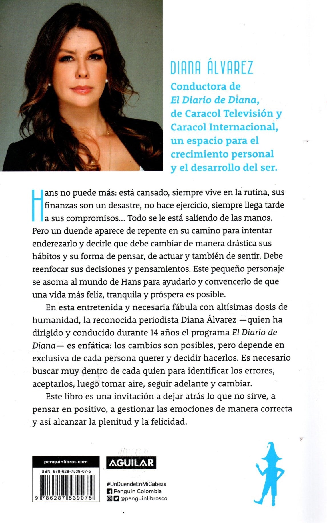 Libro Diana Patrica Álvarez Rodriguez - Un Duende En Mi Cabeza